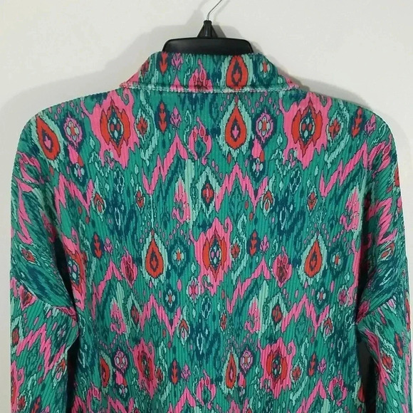 {Anthropologie} Savanna Jane Womens Button Up Courdoroy Shirt or Shacket - Picture 7 of 16